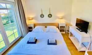 2 Schlafzimmer, BĂŒgeleisen/BĂŒgelbrett, WLAN