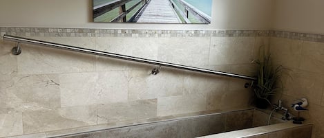 Shower, hair dryer