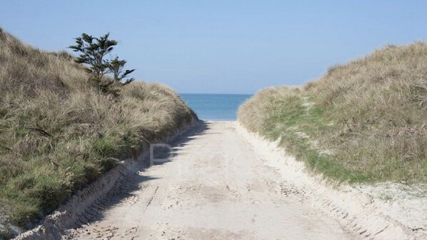Accommodatie ligt op het strand
