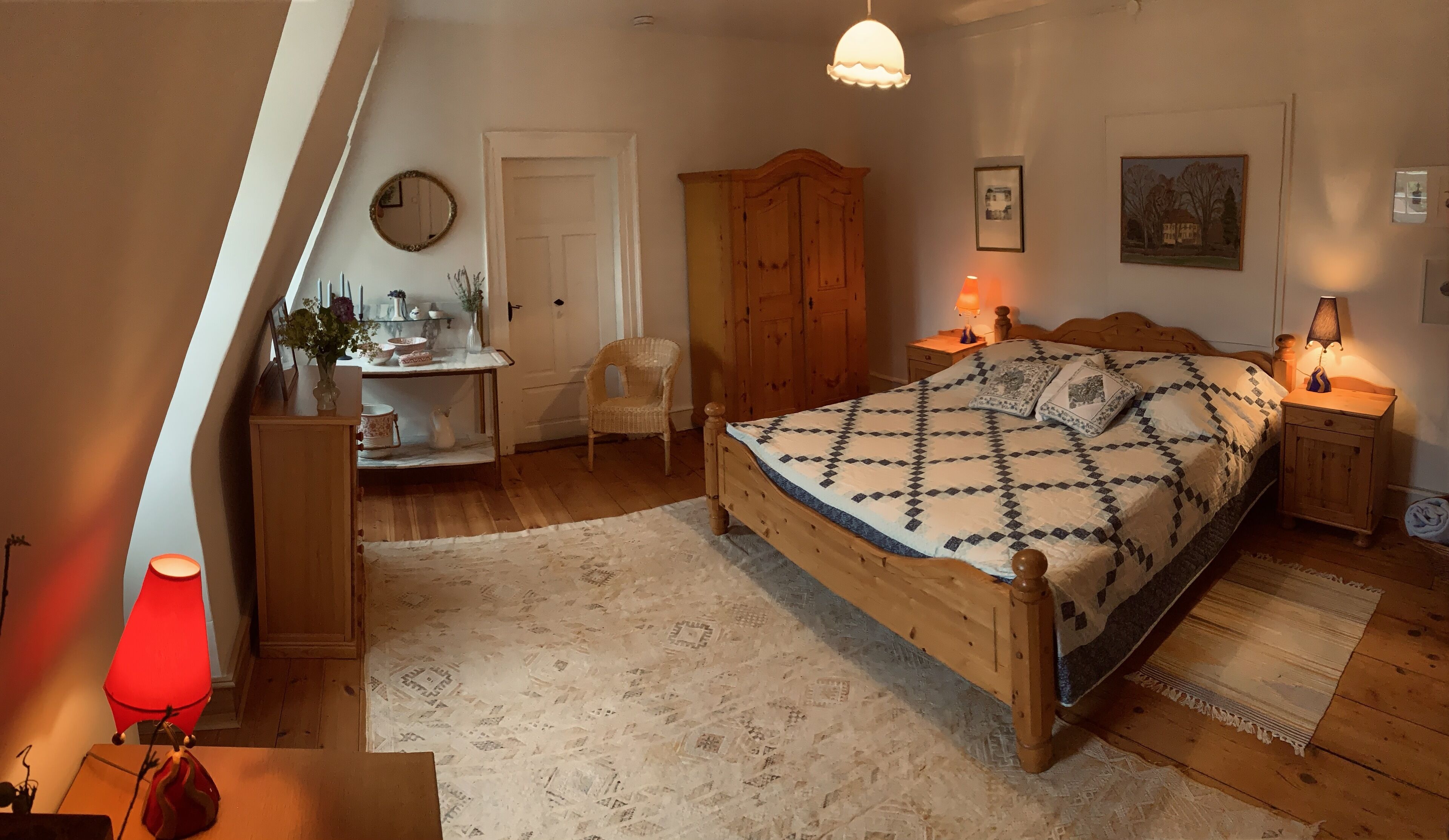 2 間睡房、書桌、免費 Wi-Fi、床單