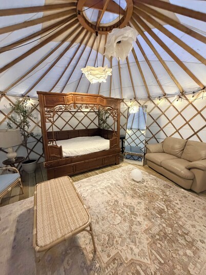 Yurt at Gray’s Riverside Camp