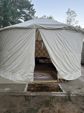 Property grounds - 16 foot Yurt (Big Rapids)