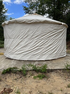 Property grounds - 16 foot Yurt (Big Rapids)