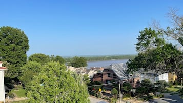 Blick von der Unterkunft