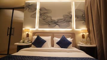 Suite estudio Premium | Sábanas de algodón egipcio y ropa de cama de alta calidad