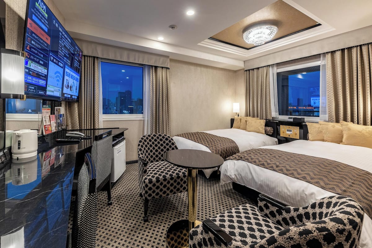 Kamar Twin Deluks, Bebas Asap Rokok | Pemandangan dari kamar