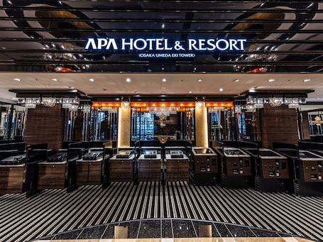 Reception. APA Hotel & Resort Osaka Umeda Eki Tower