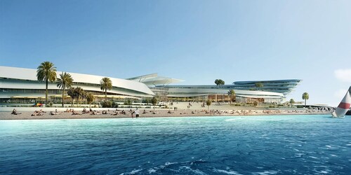 Magnificent 2/4-person beachfront apartment near CAP 3000