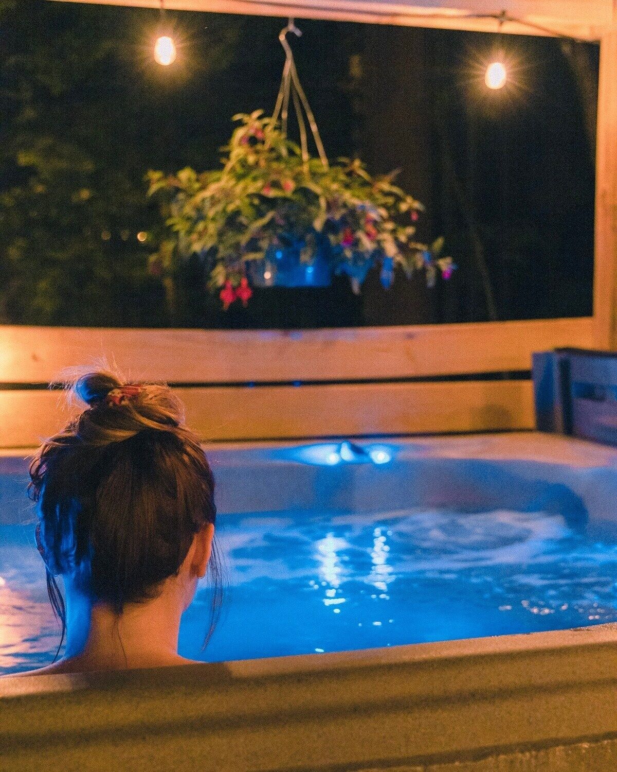 Bain à remous extérieur