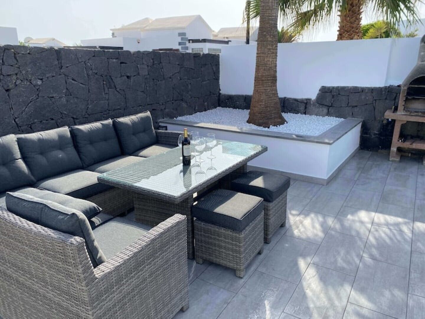 Udendørs spisemuligheder