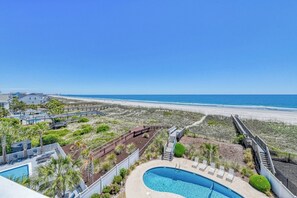 Pool - Compass Rose 31 - Three Bedroom, Two Bath Oceanfront Condo (Garden City Beach)