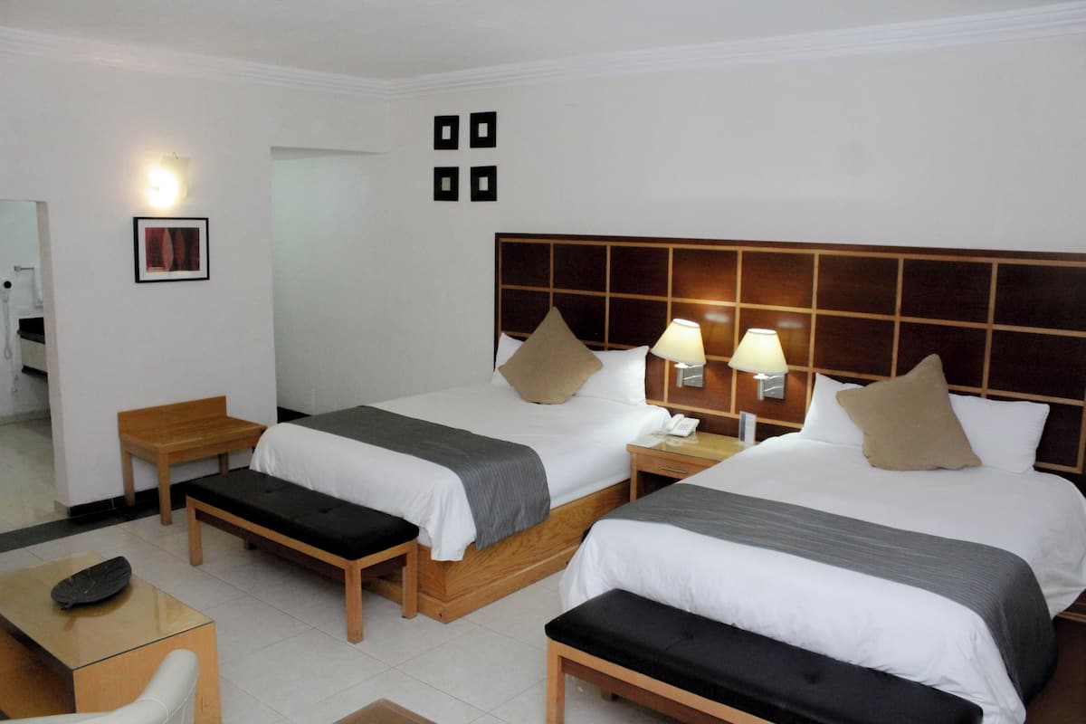 Presidential Suite, 2 Double Beds, Non Smoking, Air conditioning | Premium bedding, desk, laptop workspace, iron/ironing board