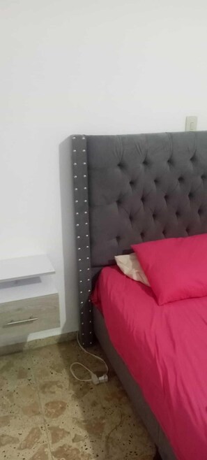 Individually decorated, individually furnished, desk, laptop workspace - Joe's Place (Medellín)