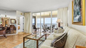Living area - Enjoy divine Gulf views from the 11th floor-WS1103 (Naples)