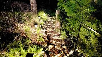 Overnatningsstedets område