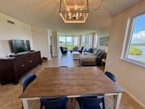 Living area - Spacious 3 Bedroom with Beautiful Views Featuring Clam Pass & the Gulf- WS0404 (Naples)