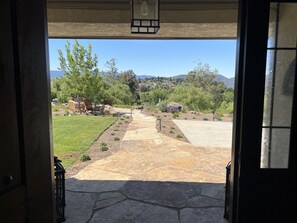 Vista desde la propiedad