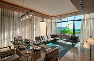 Villa, 2 Bedrooms, Ocean View | Ruang makan