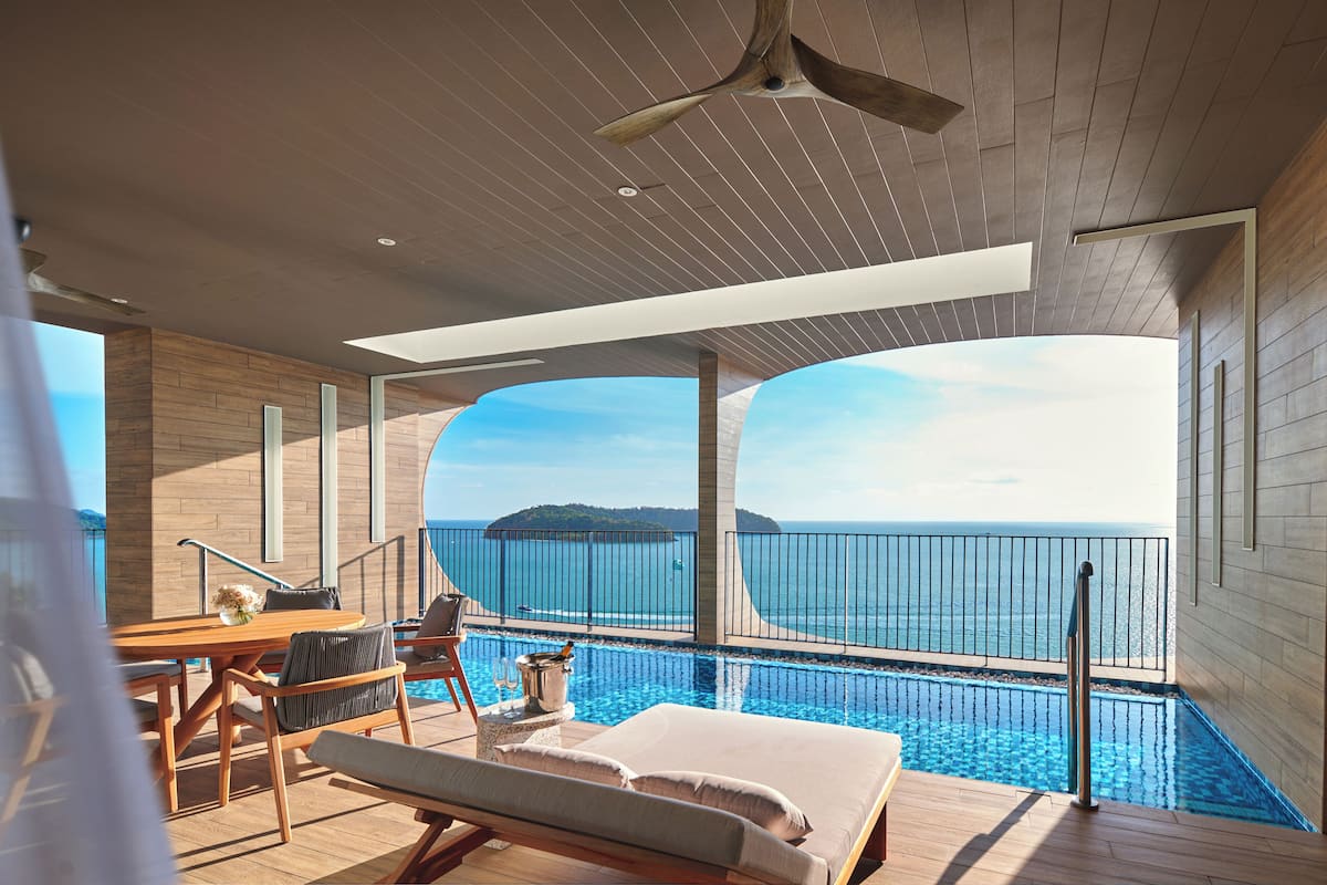 Suite « Premier », piscine privée, vue océan