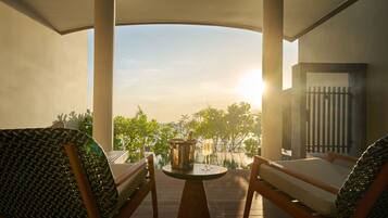 Villa, 1 Bedroom, Ocean View | Terrace/patio