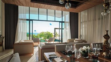 Villa, 3 chambres, vue océan | Cuisine privée