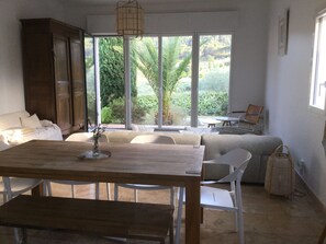 Uitzicht vanuit accommodatie