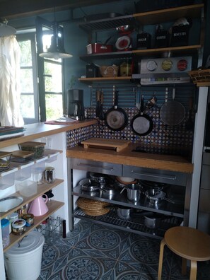 Private kitchen - Master apartment in the tower with roof terrace (Klinci)