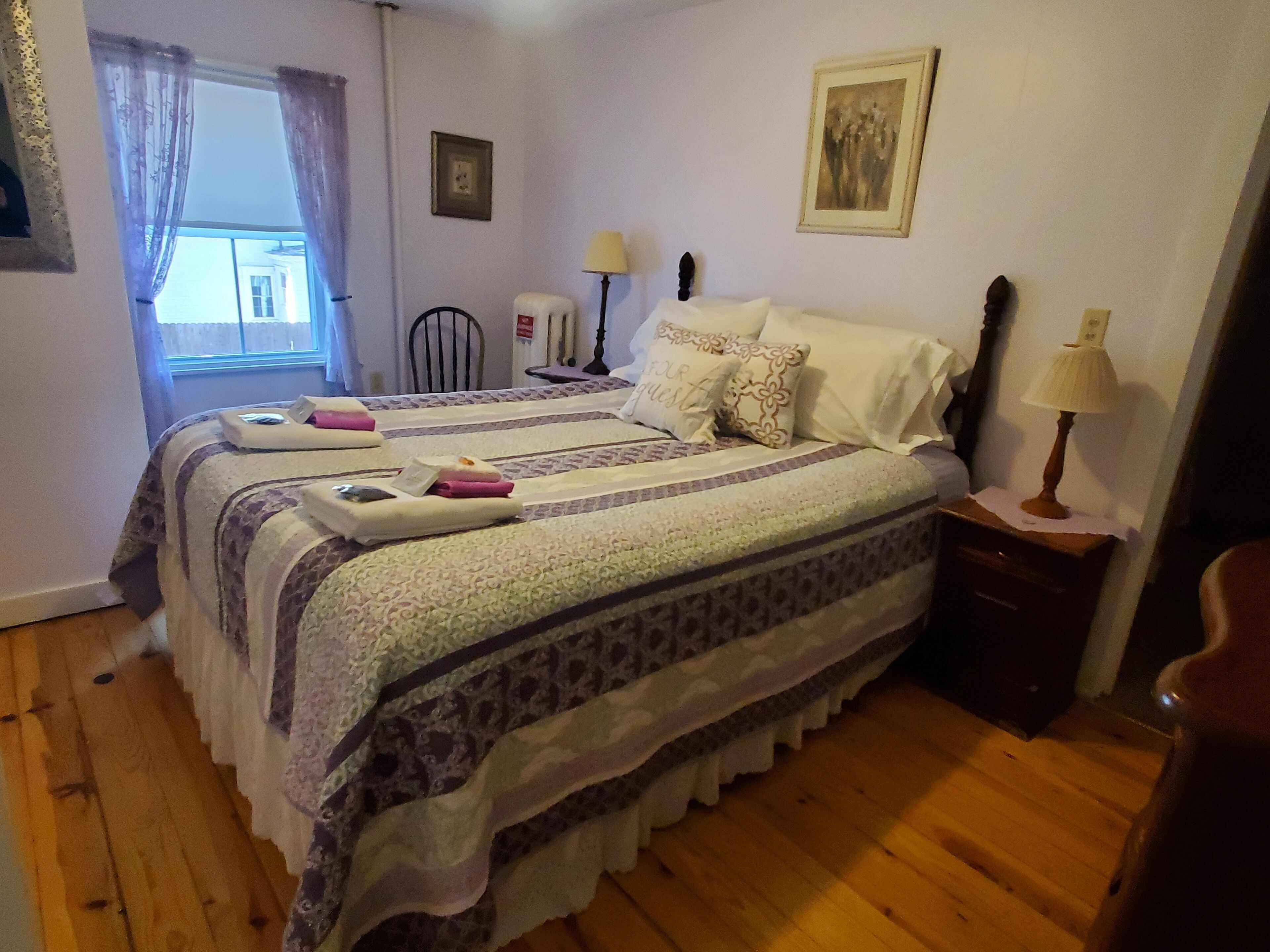 Individually decorated, individually furnished, blackout drapes