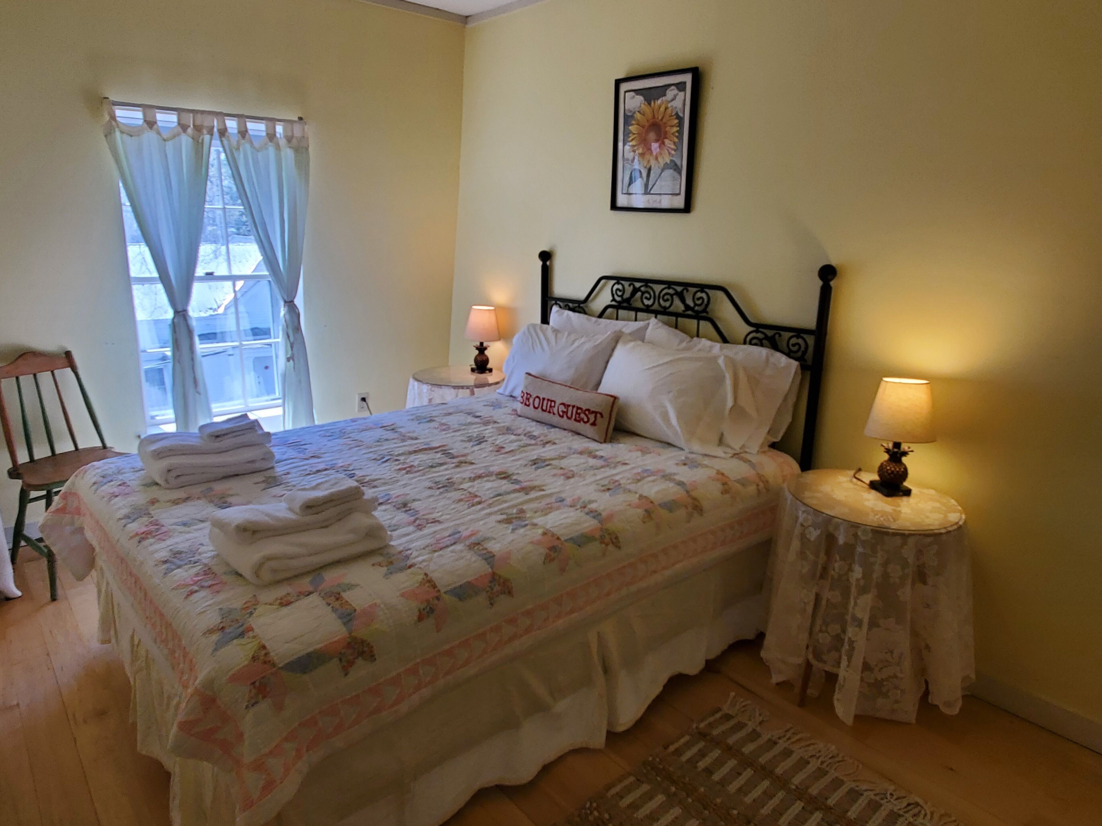 Individually decorated, individually furnished, blackout drapes
