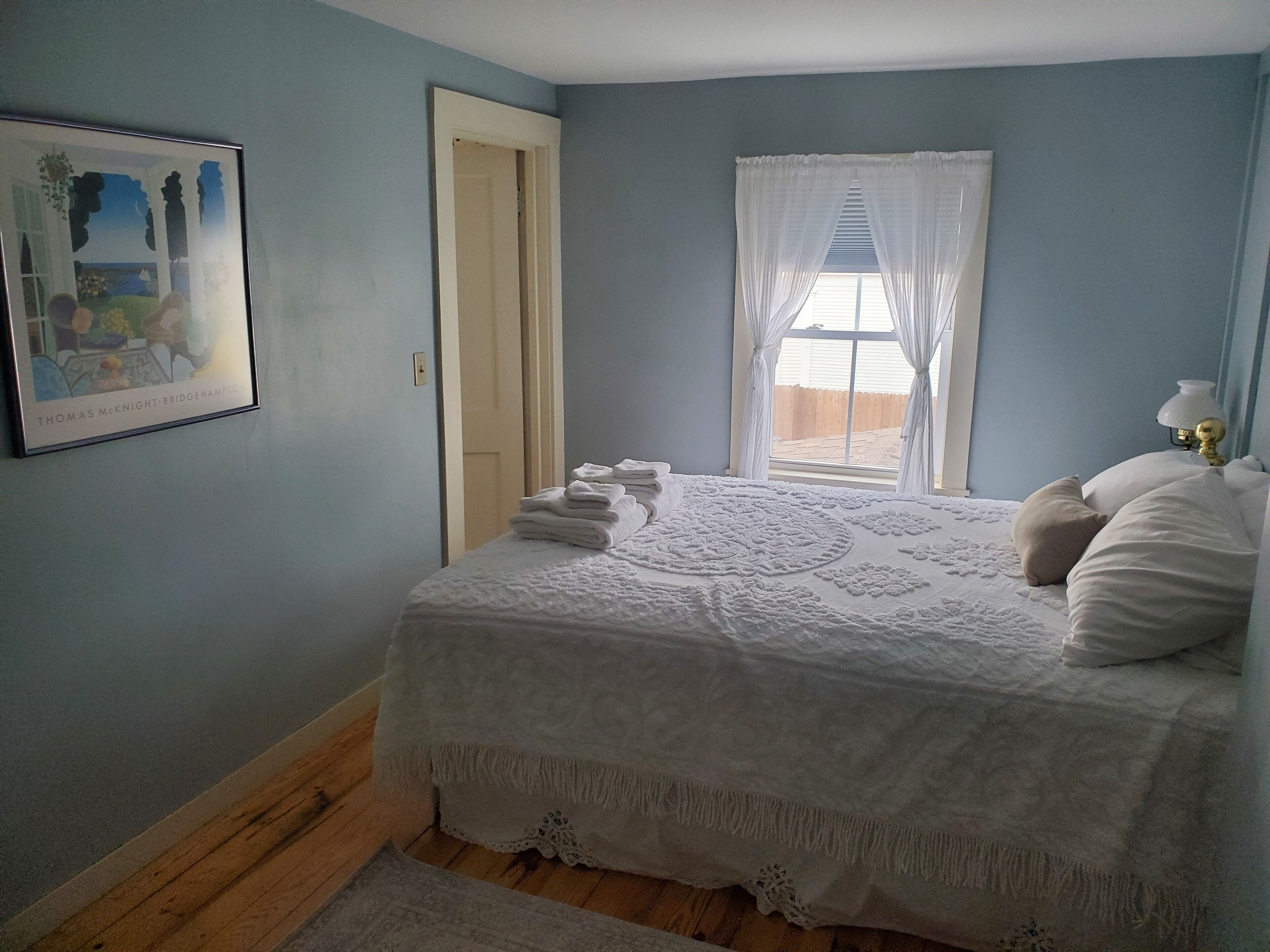 Individually decorated, individually furnished, blackout drapes