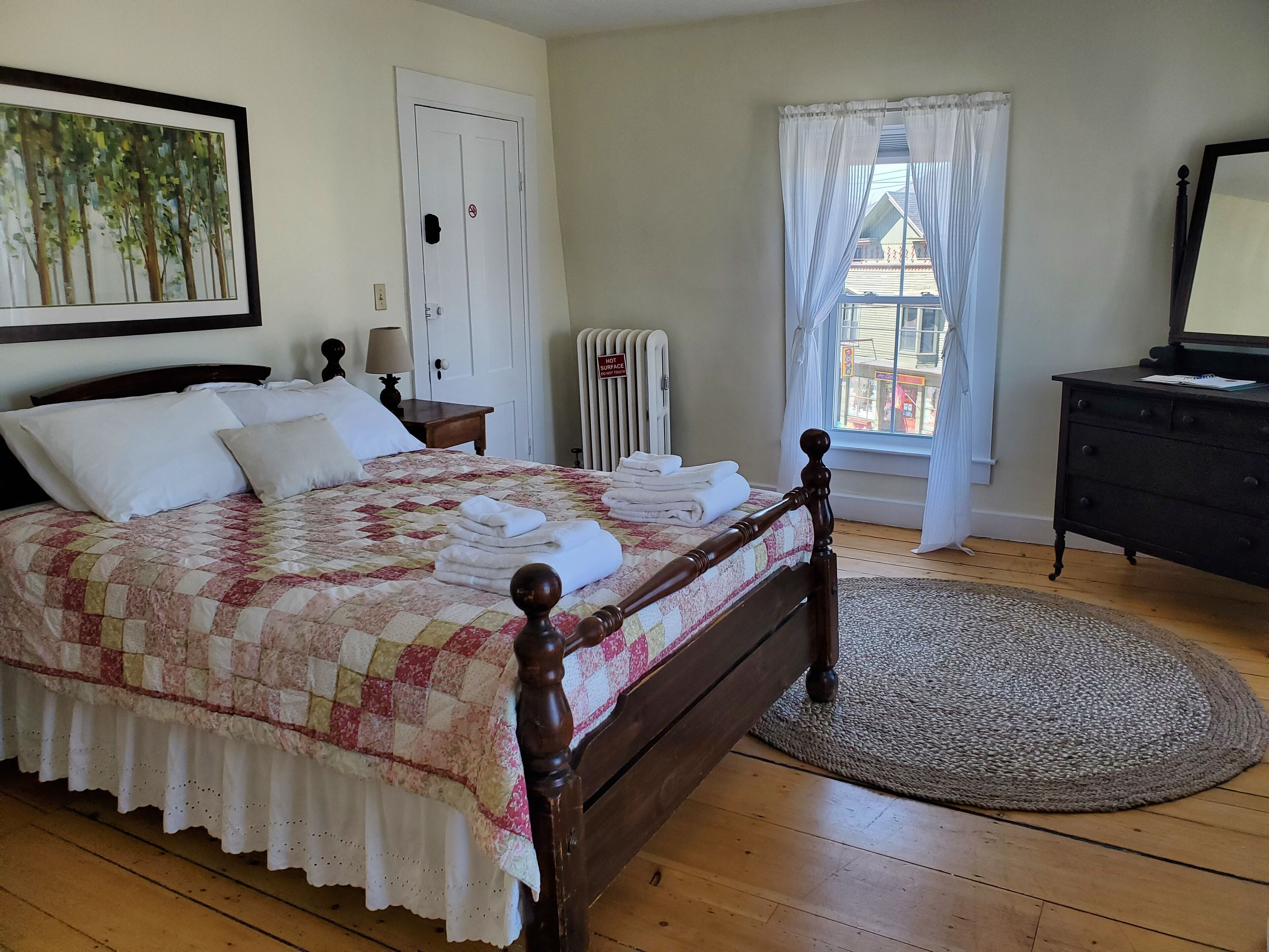 Individually decorated, individually furnished, blackout drapes