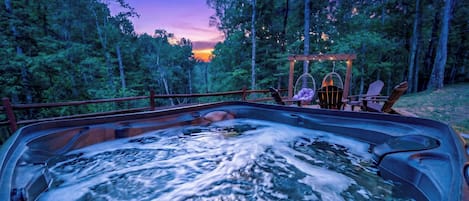 Bain à remous extérieur