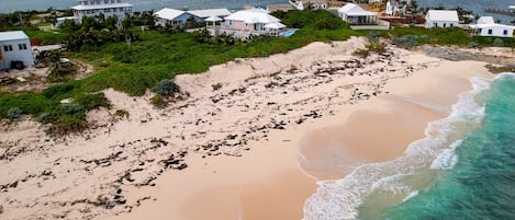 On the beach