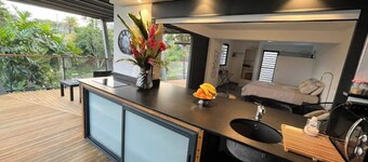 VILLA OKALM SEA VIEW AND POOL GOSIER GUADELOUPE BEACH ACCESS