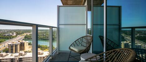 Appart'hôtel Signature, 1 chambre, balcon, vue ville | Balcon