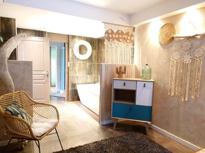 Interior - Luxury ground floor apartment palm beach 100 meters from the beach (cannes)