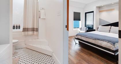NEW Modern studio with Murphy bed & free parking!