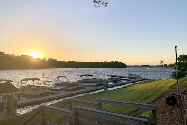 Rent a boat for the day and enjoy Belews Lake.