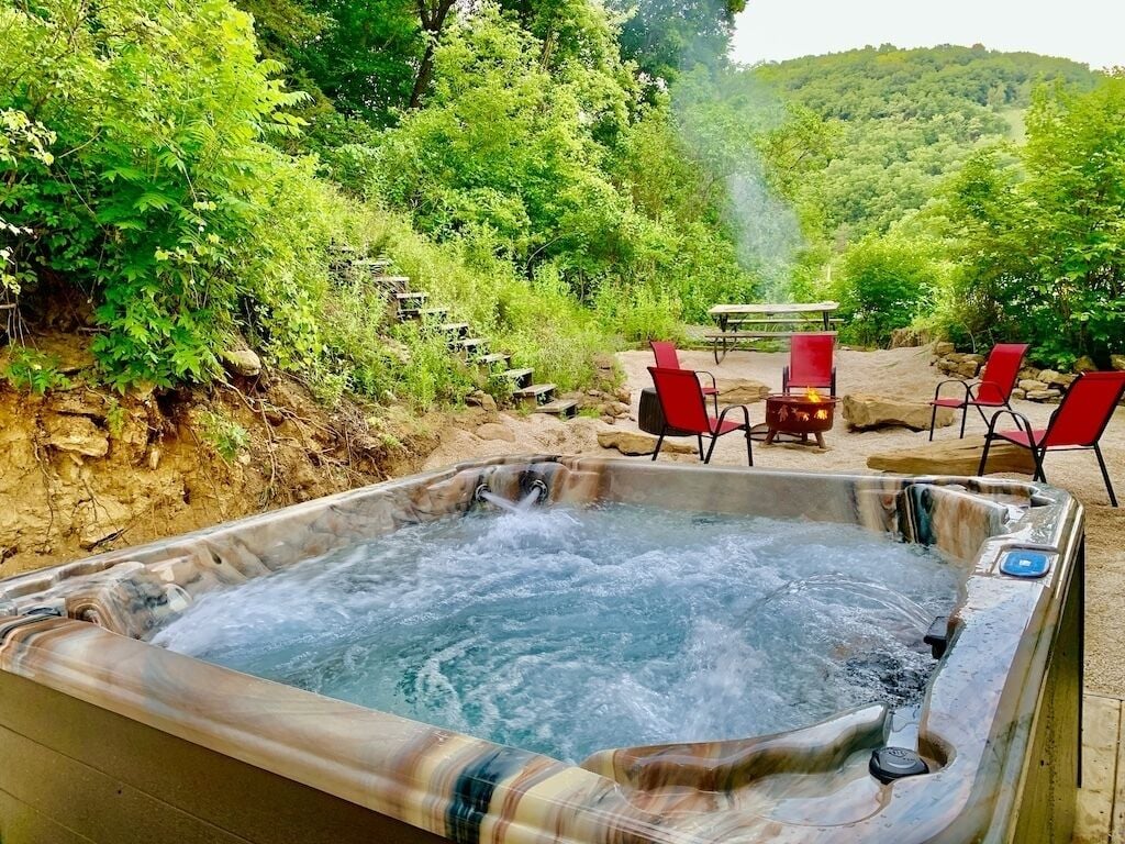 Bañera de hidromasaje exterior