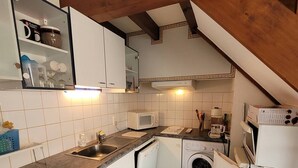Fridge, microwave, oven, toaster - Duplex 100 m from the beaches, for 4/5 people in Mimizan plage (MIMIZAN)