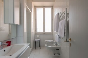 Shower, hair dryer, bidet