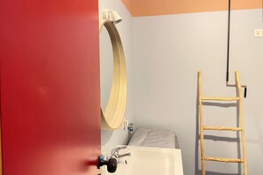 Dusj, hårføner og bidé