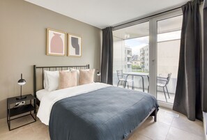 1 chambre, fer et planche à repasser, Wi-Fi, draps fournis