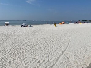 Beach nearby, sun-loungers