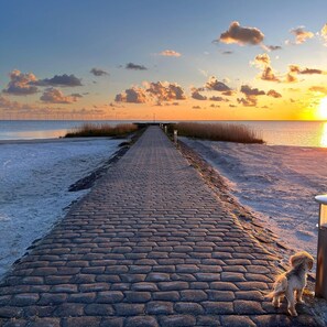 In Strandnähe, Liegestühle