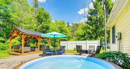 Walk to Owasco Lake: Auburn Home w/ Hot Tub