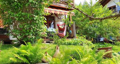 Einzimmerapartment 'Chiemgau - Erleben' mit Bergblick, Garten und WLAN