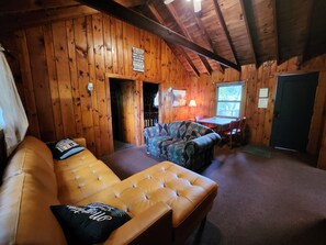 TV, fireplace, table tennis