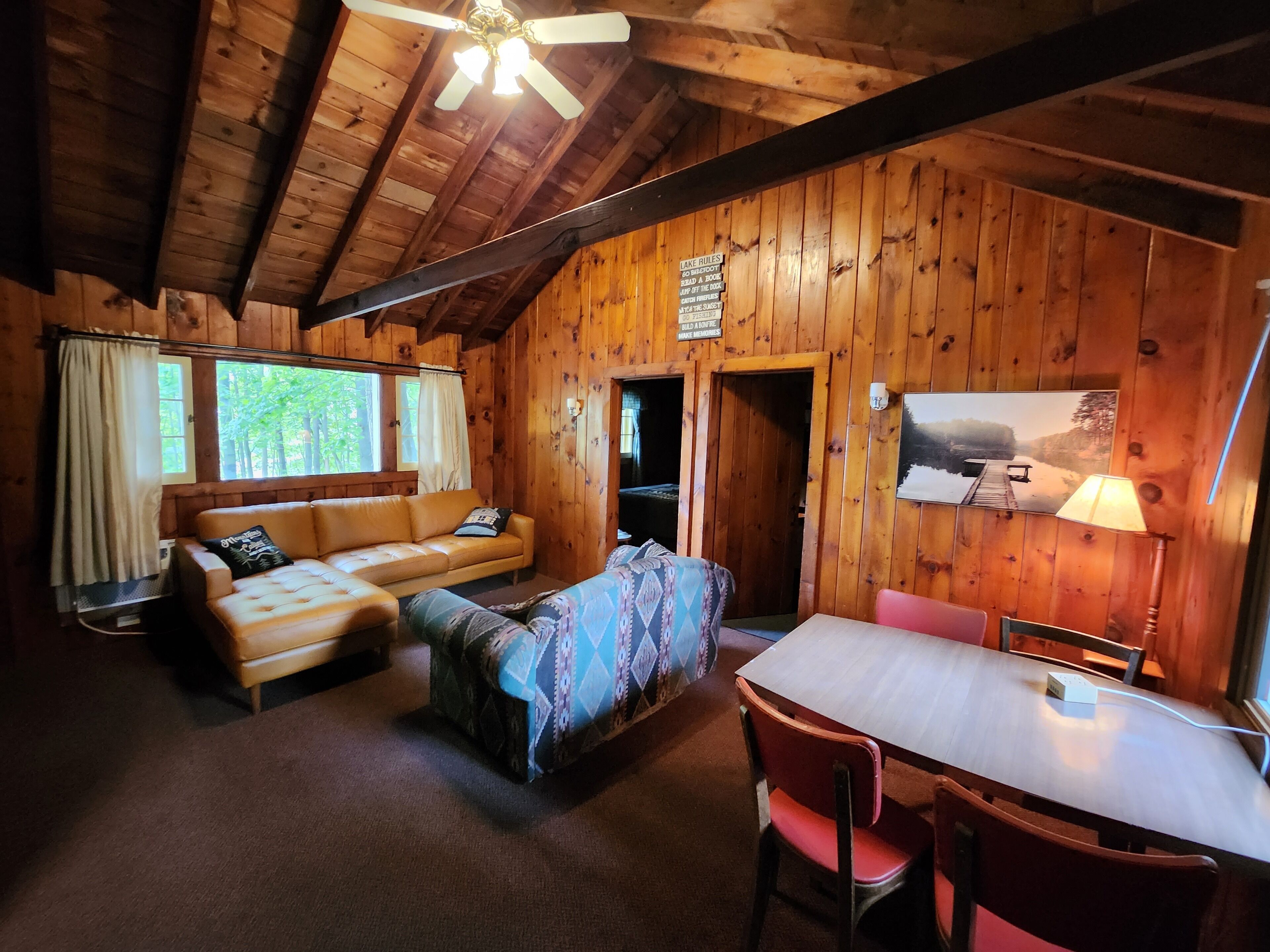 TV, fireplace, table tennis