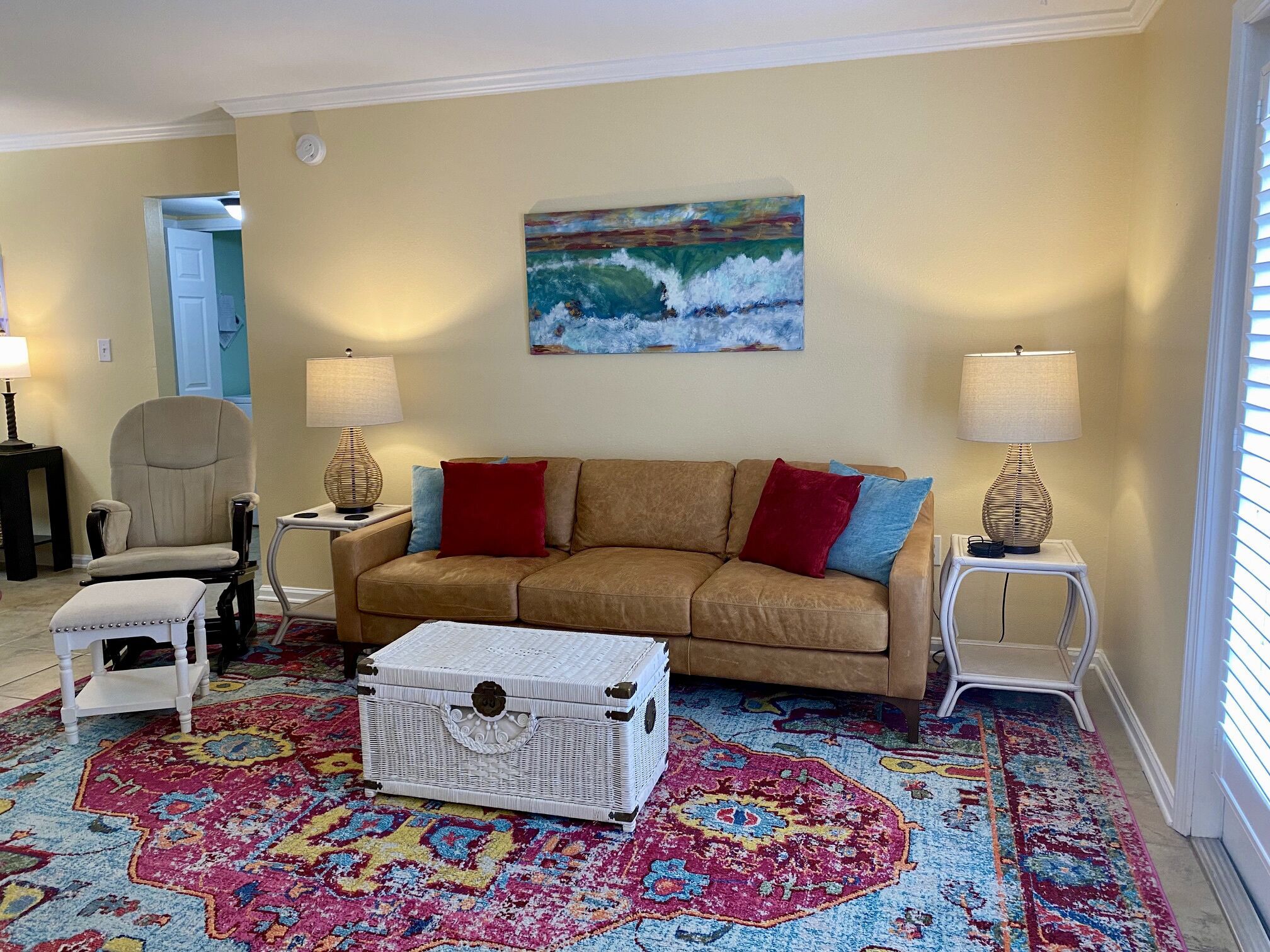 Smart-TV, Kamin, Drucker